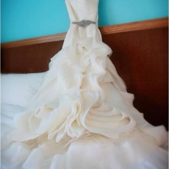 Vera Wang wedding dress preserved well - Picture 3 of 4